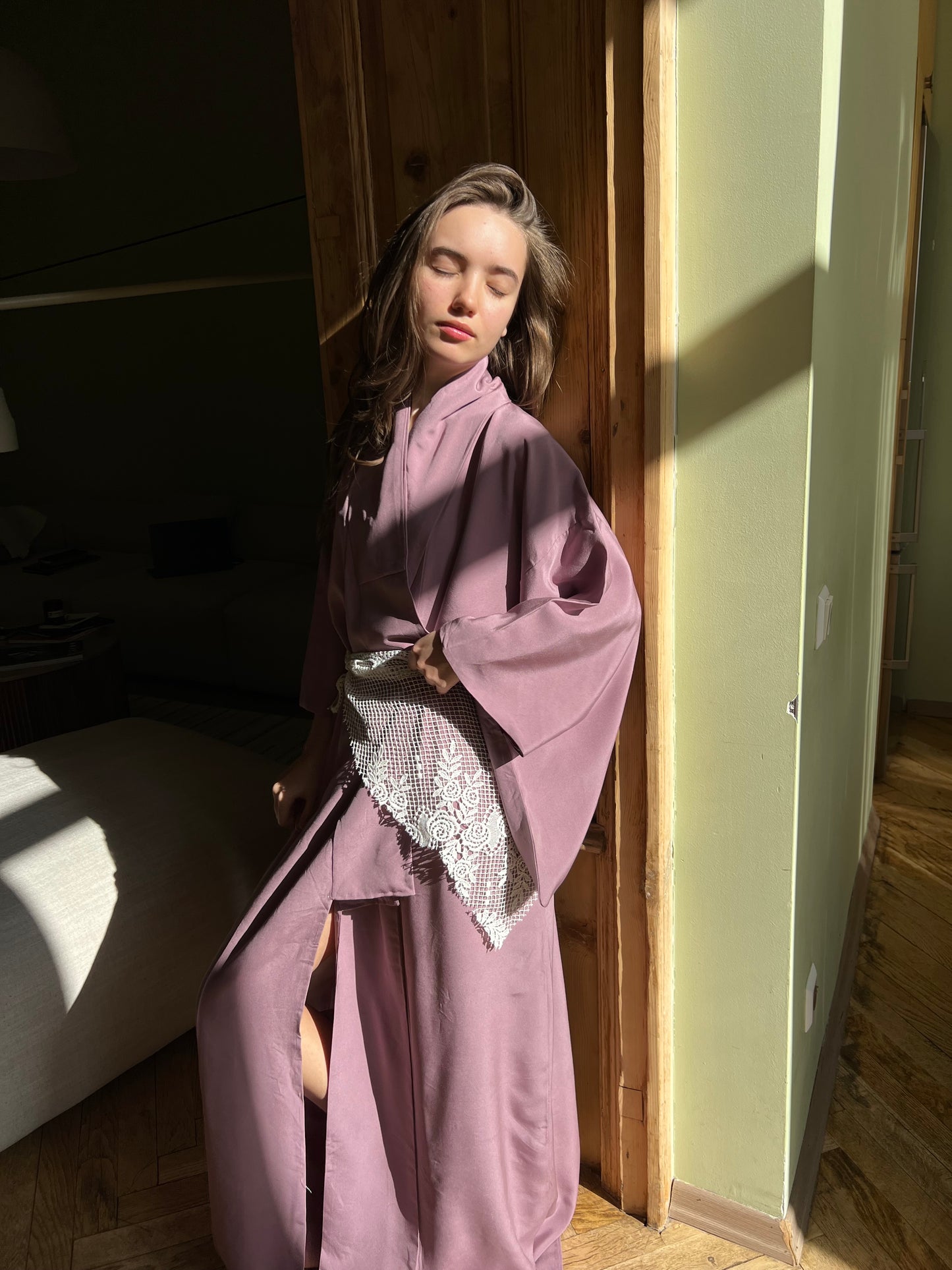 Lavander Kimono