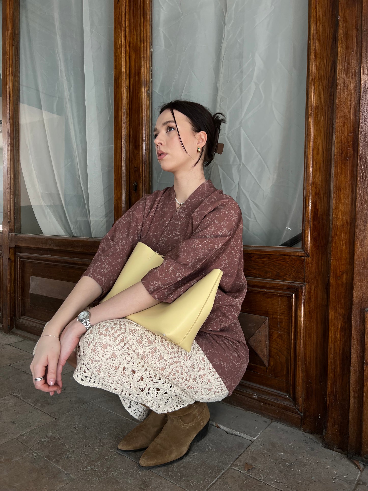 Moko haori with sakura
