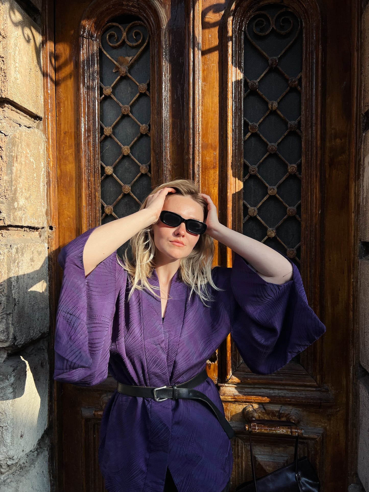 Purple haori