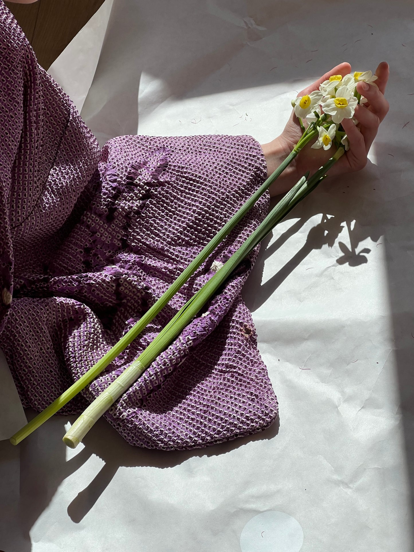 Purple Shibory Haori