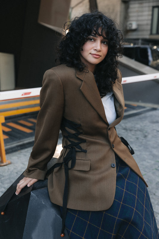 Corset Jacket Cappuccino