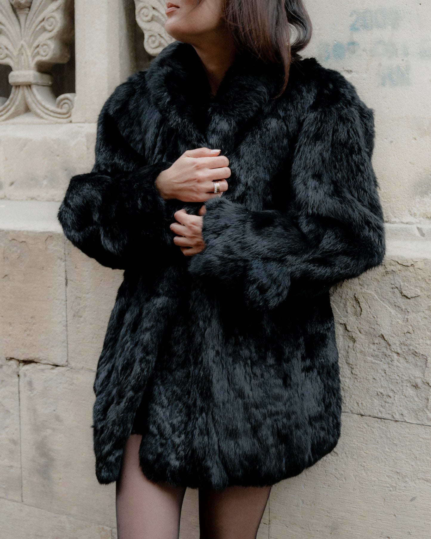 Fur coat