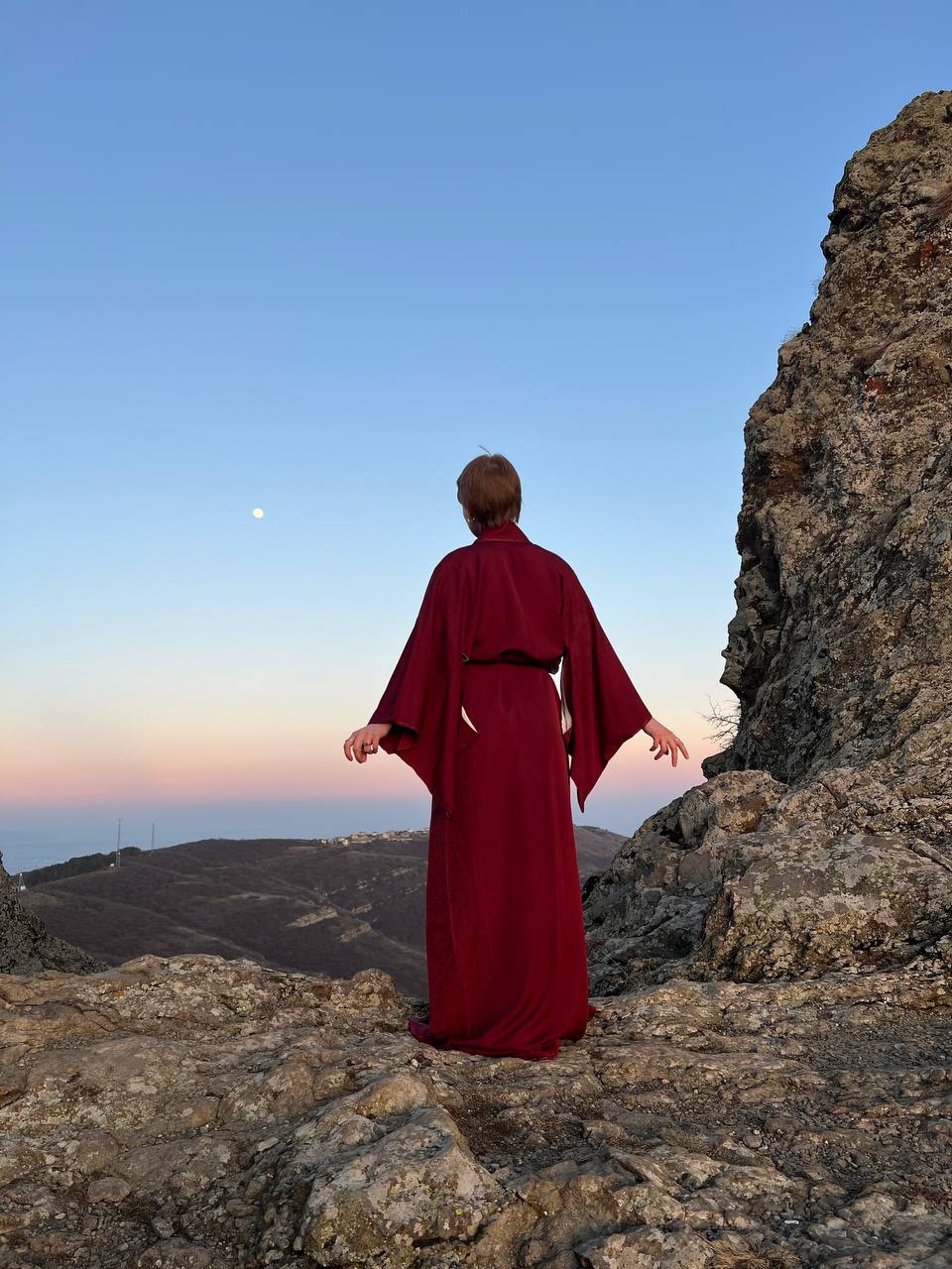 Kimono burgundy