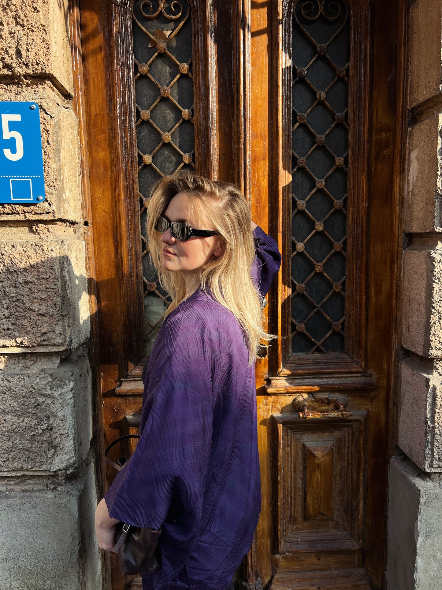 Purple haori