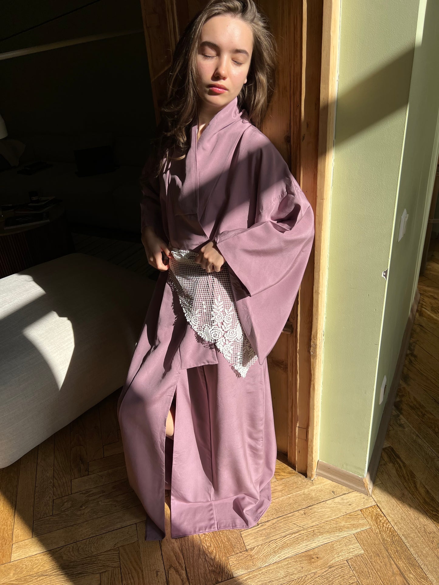 Lavander Kimono