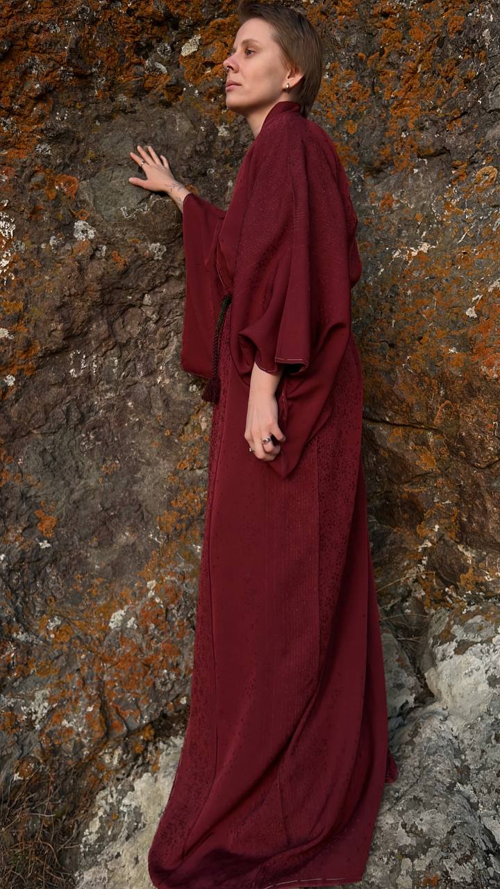 Kimono burgundy