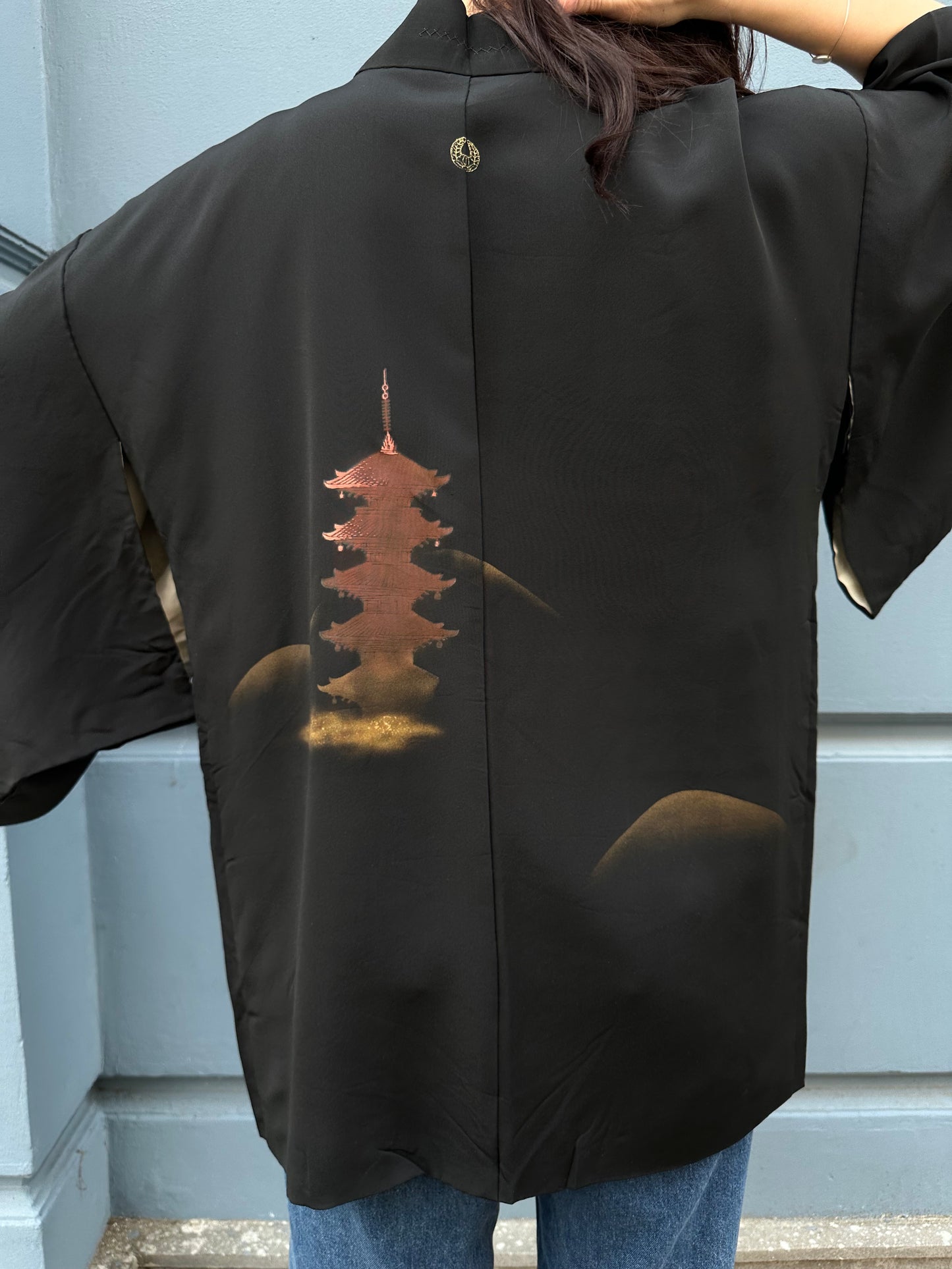 Haori with a tower