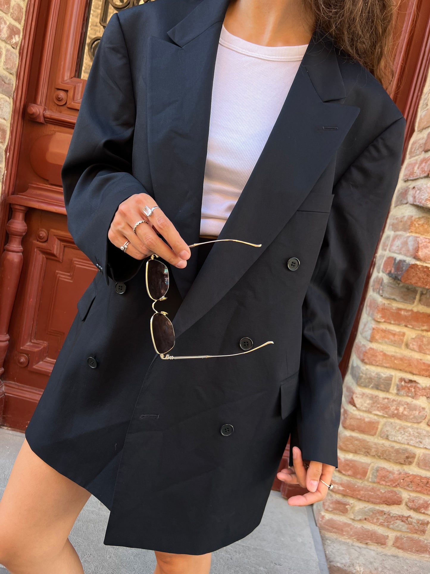 Blue blazer