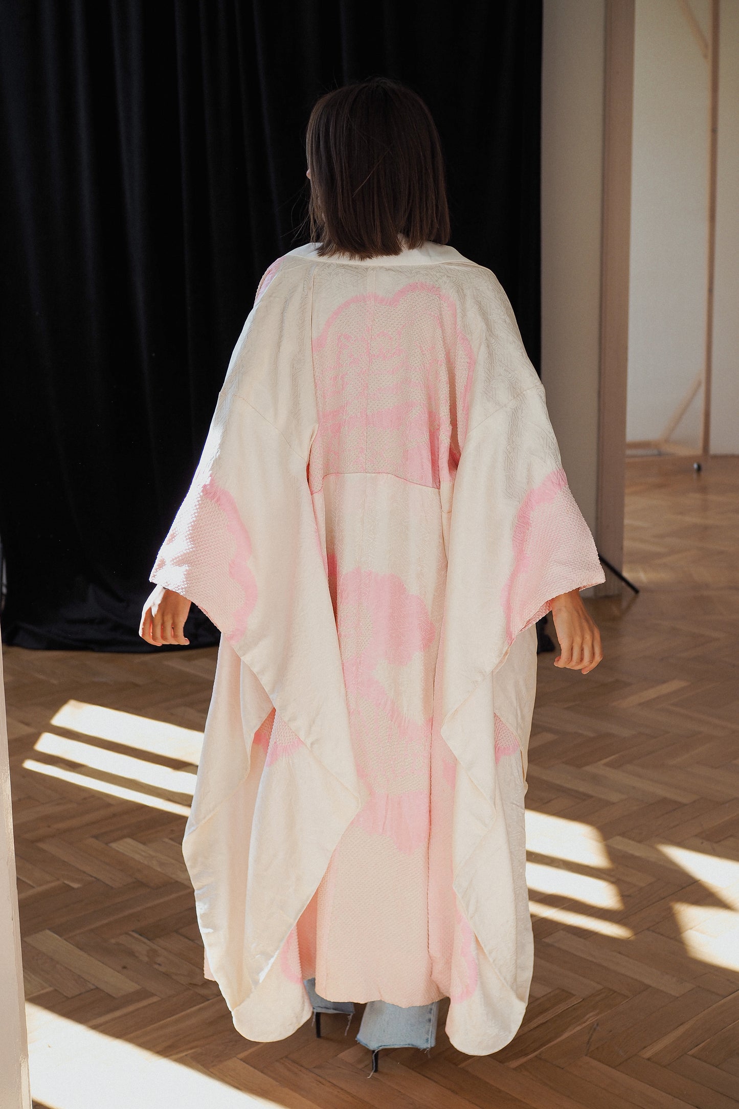 Kimono marshmallow with clouds