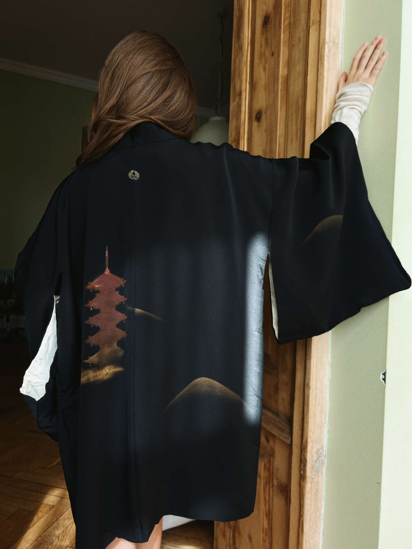 Haori with a tower