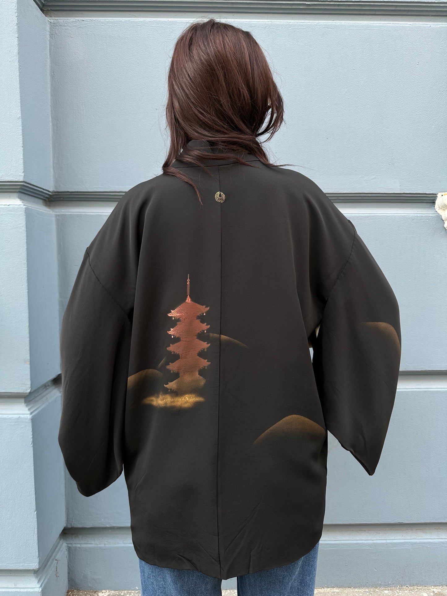 Haori with a tower